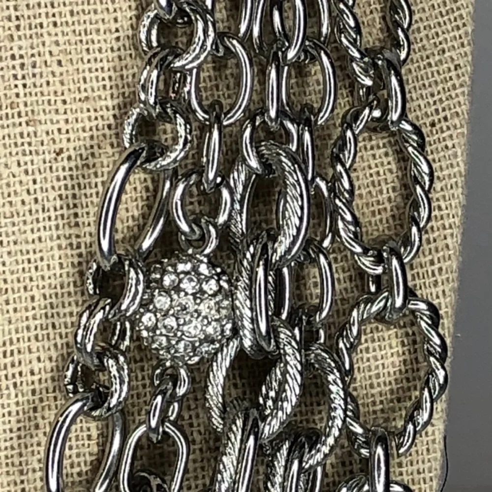 Chloe + Isabel Silver Layered Necklace and bracelet
B1 - Picture 9 of 16